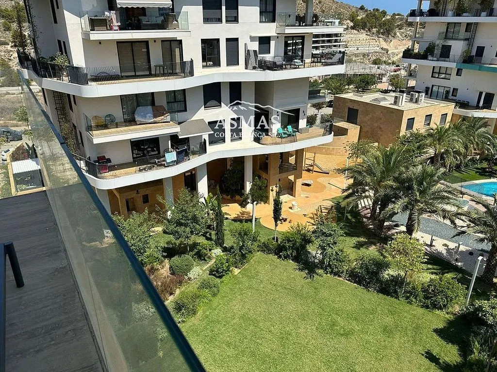 Õhuvaade - Seafront Apartment with Pool in Villajoyosa