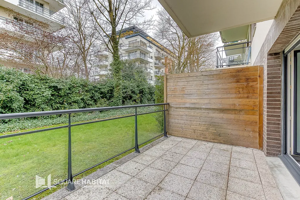 Balcon - Appartement rez-de-chaussée avec terrasse à Saint-André-lez-Lille