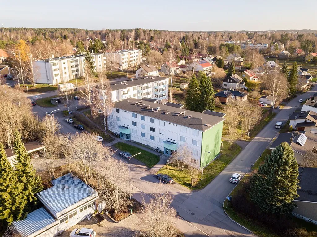Vue aérienne - Modern Studio Flat Near Tampere University