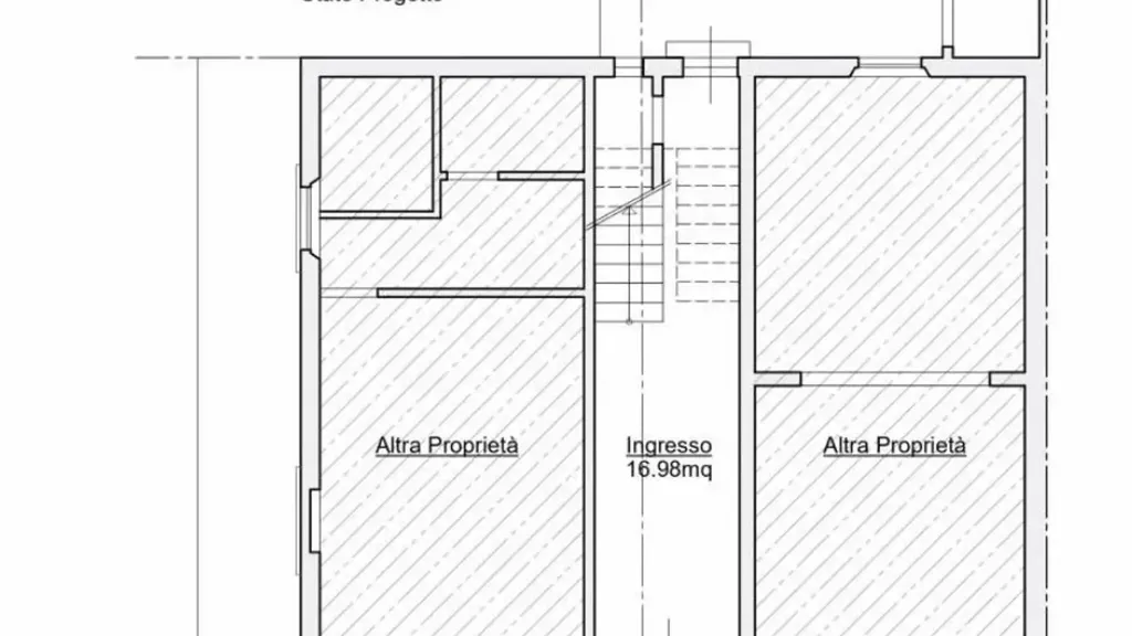 Planimetria - Luxury Apartment with Liberty Staircase in Empoli