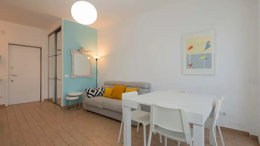 Séjour - Modern Studio with Metro Access in Milan