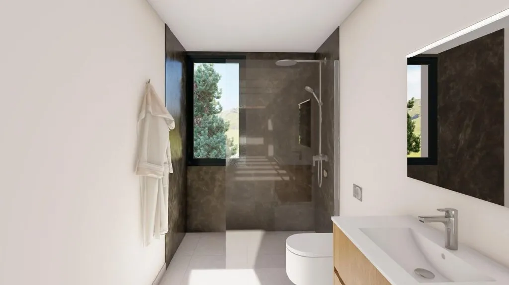 Salles de bain - New Luxury Villa with Vineyard in Yecla