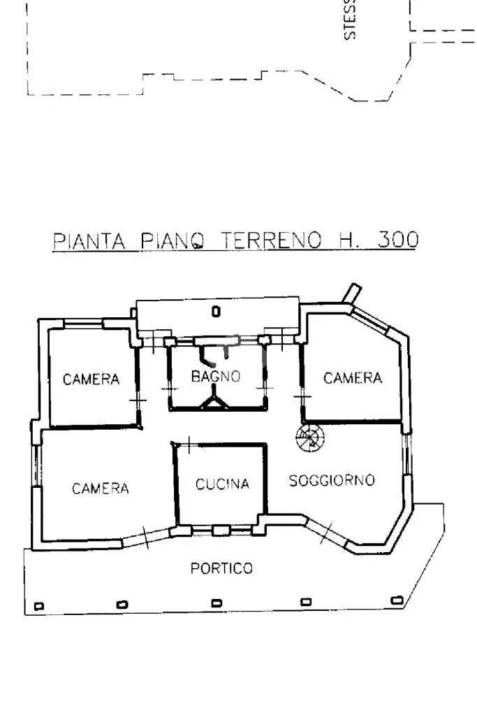 Plan - Villa with Panoramic View in Bibiana
