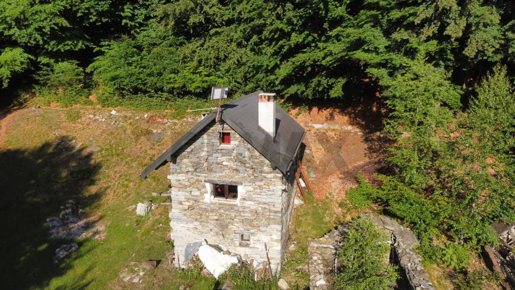 Õhuvaade - Chalet with Mountain View in Valle Cannobina