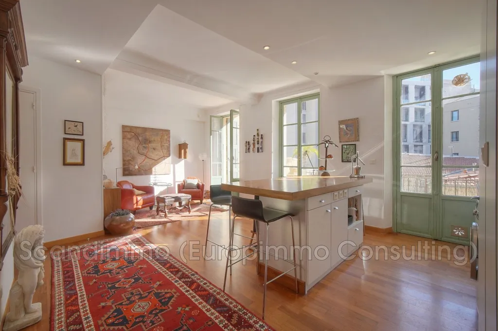 Kitchen - 3-Bed Apartment with South Terrace in Nice