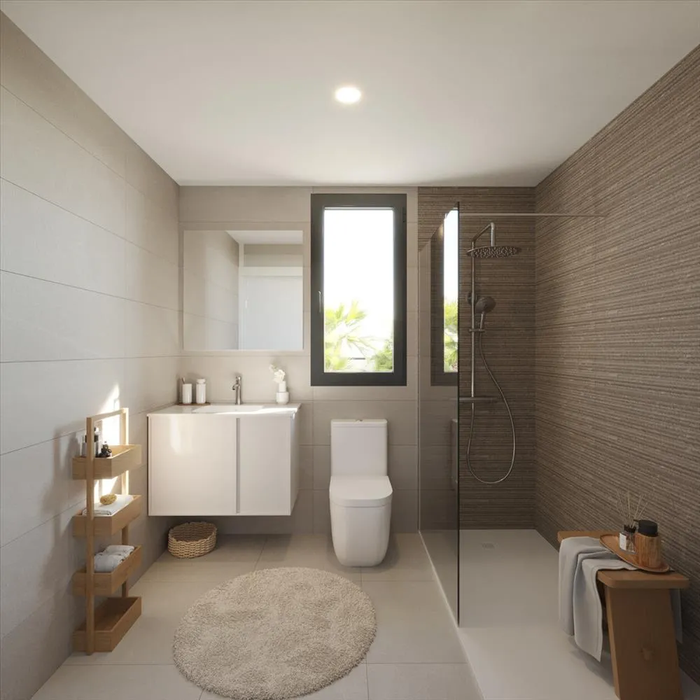 Salles de bain - New Brick Apartment with Private Pool in Las Lagunas