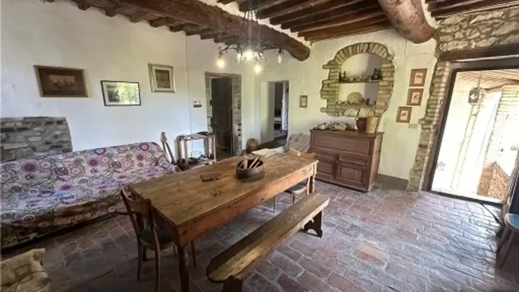 Salle à manger - Rustic Terraced House in San Gimignano