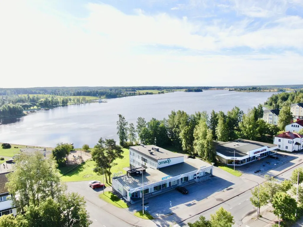 Vue aérienne - Bright Apartment with Sauna in Alavus Centre