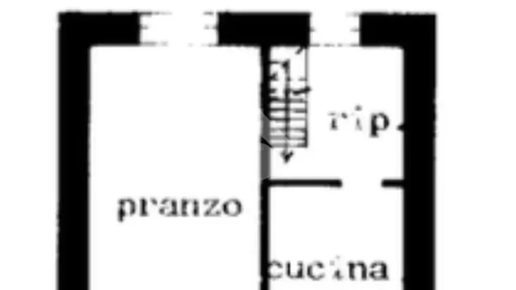 Plan - Rustic Villa with Private Garden in Majano