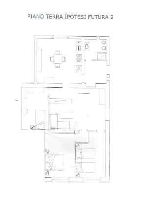 Rustic Trilocale with Garden in Ancona