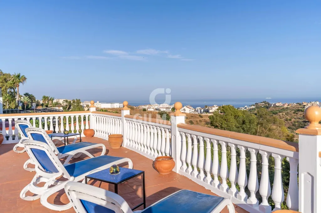 Terrasse - Luxury Flat with Sea Views in Benalmádena