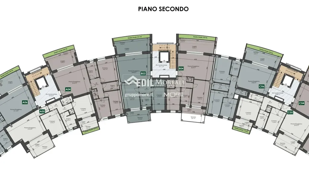 Plan - Luxury Apartment with Rooftop Garden in Modena