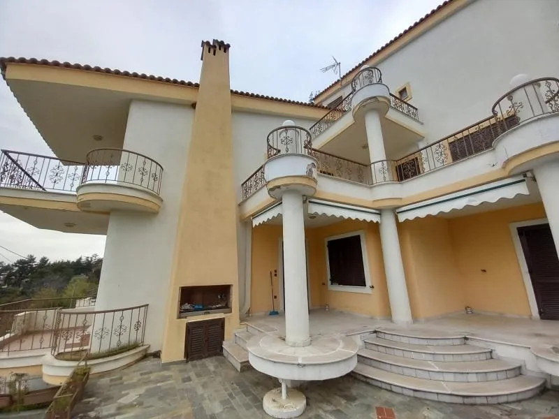 Terrasse - Detached House with Garden in Chrysopigi, Serres
