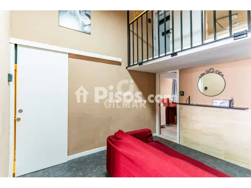 Séjour - Duplex with Patio in Puerta del Ángel, Madrid
