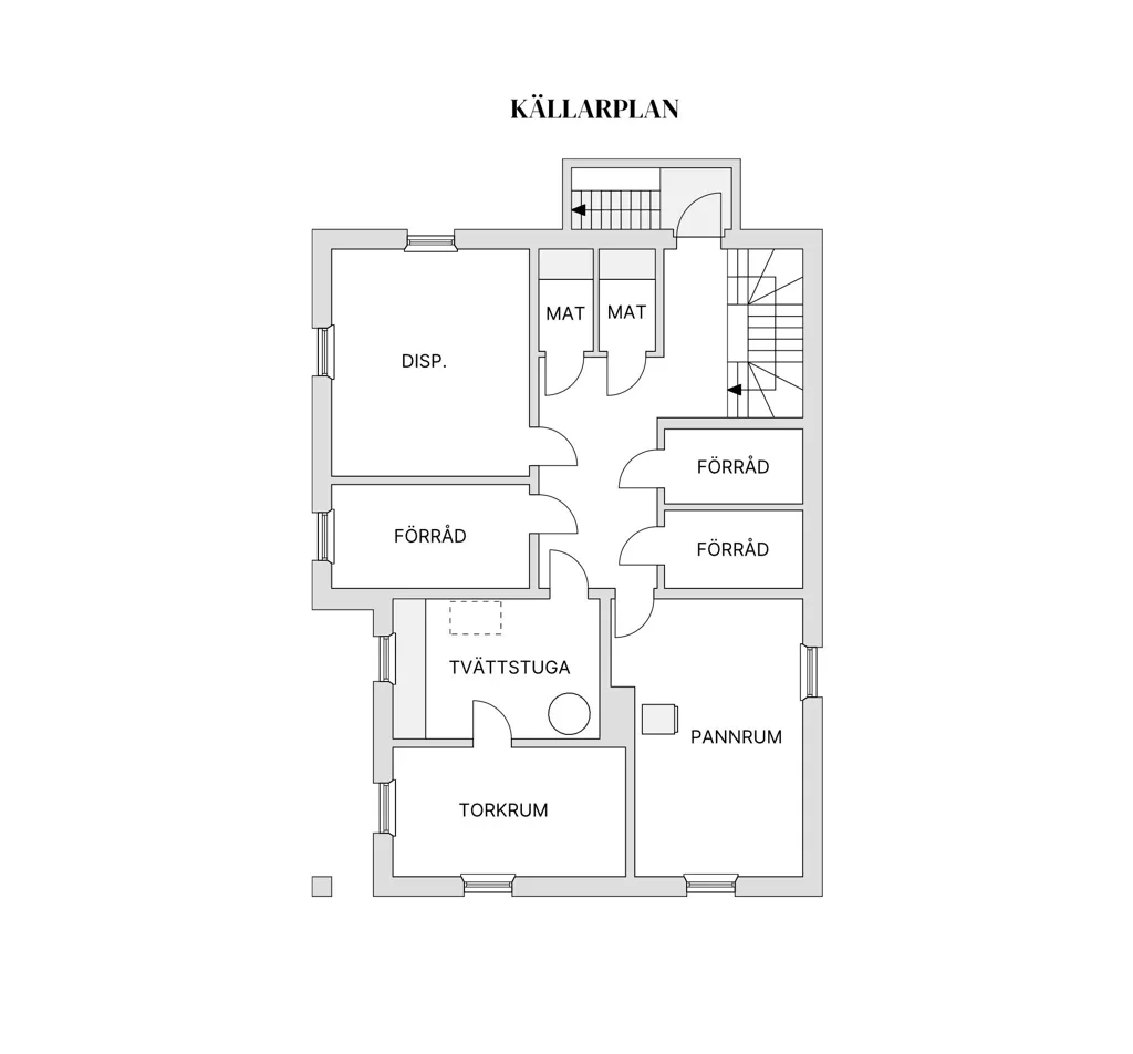 Planimetria - Three Apartments with Garden in Central Kalix