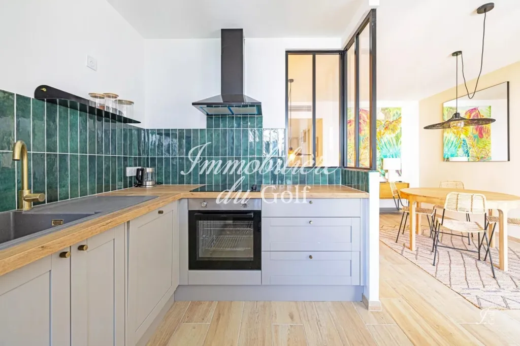 Köök - Contemporary Apartment with Balcony in Aix-en-Provence