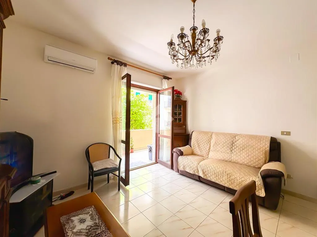 Séjour - Bright 3-Room Apartment with Terrace in Alghero