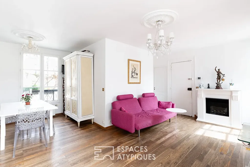 Soggiorno - Apartment with Church View in Saint-Germain-des-Prés