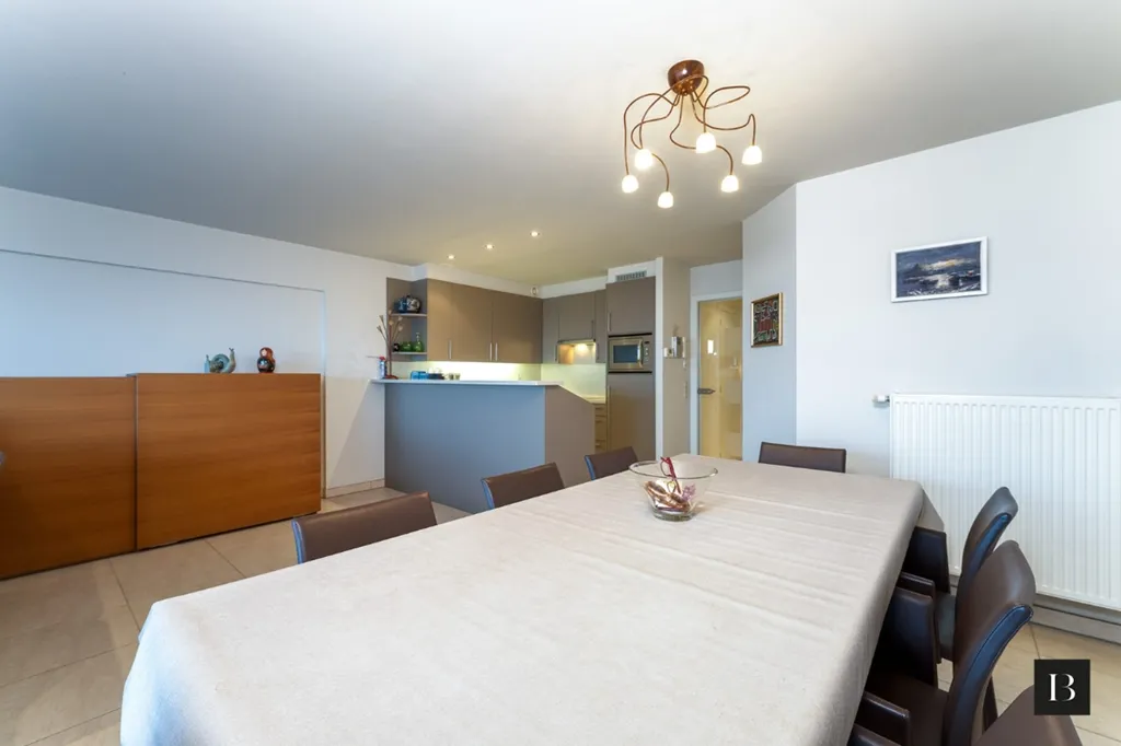Salle à manger - Appartement avec Vue Mer sur la Jetée à Blankenberge