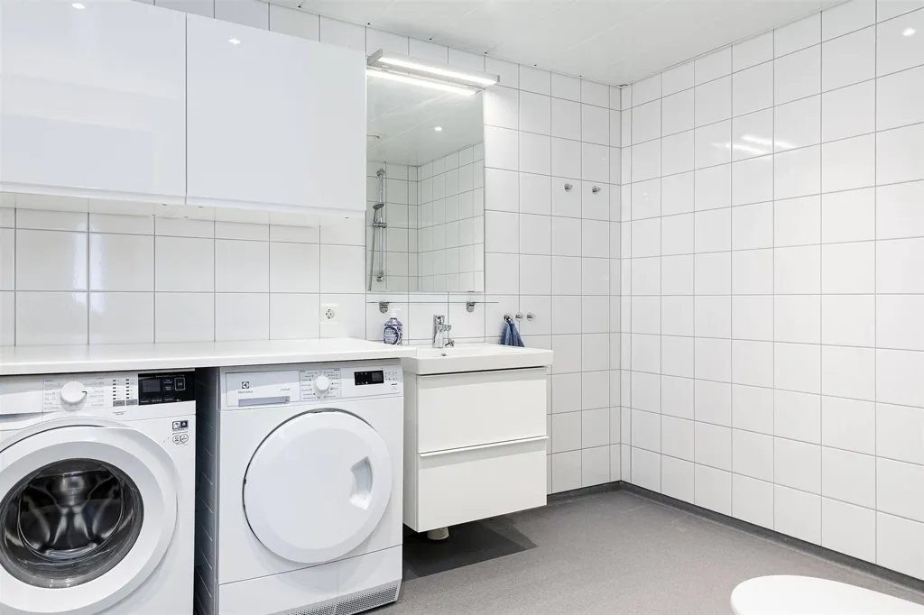Utility Room - Spacious Flat with Lift in Höganäs