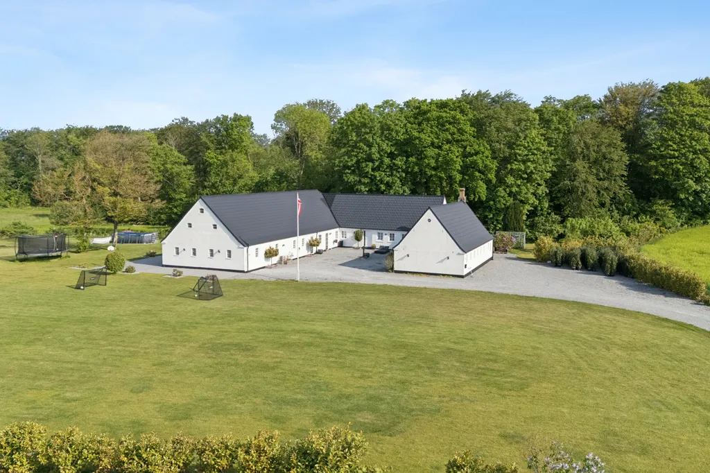 Vista aerea - Farmhouse with Forest View in Malling