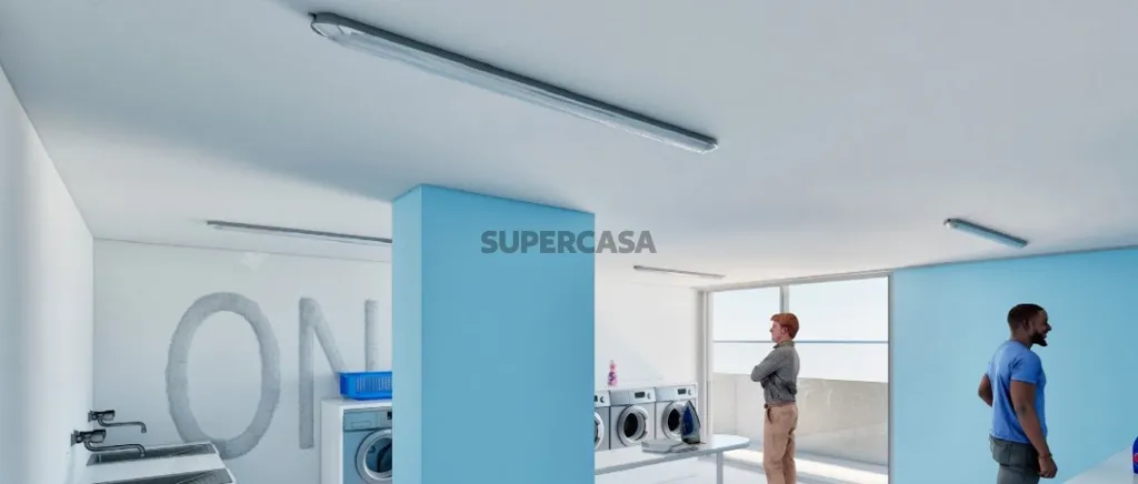 Buanderie - Luxury 3-Bedroom Apartment in Maia