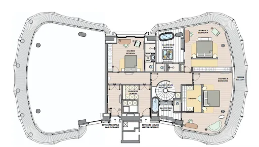 Plaan - Luxury Duplex with Concierge in Monaco