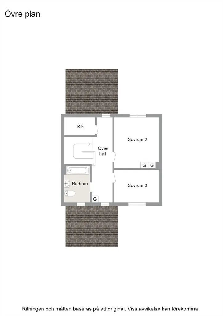Plaan - Apartment with Garden Plot in Sätrabrunn