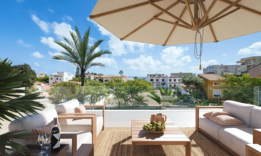 Terrasse - Modern Villa 150m from Beach in Cabo de Palos