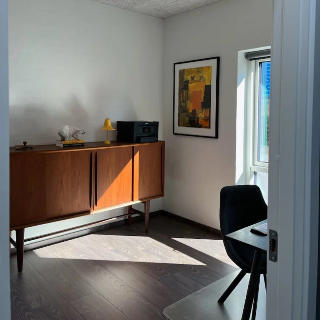 Office - Newly Built Villa with Large Terrace in Viborg