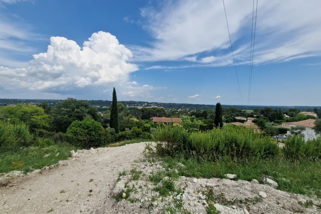 Garden - Buildable Land with Panoramic View in Sommières