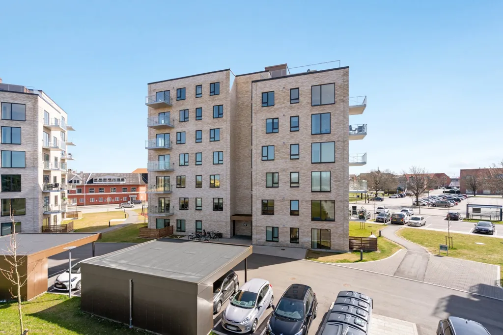 Õhuvaade - Apartment with Terrace in Brønderslev
