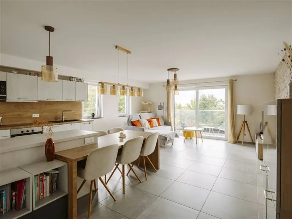 Köök - Modern Apartment with Terrace in Arlon
