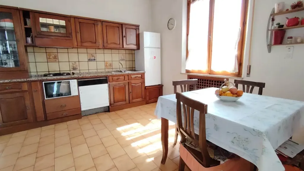 Dining Room - Spacious Apartment with Balcony in Monteriggioni
