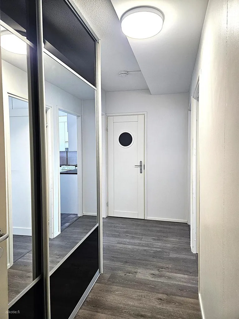 Hallway - Fully Renovated Flat with City Centre Proximity in Rauma