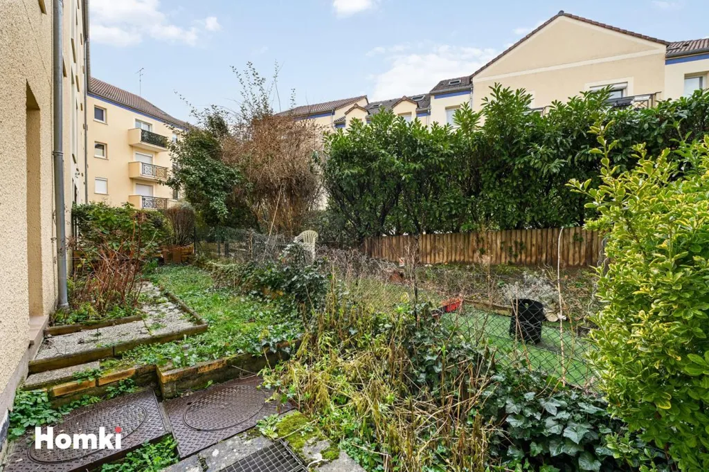 Jardin - Appartement T4 avec Terrasse et Jardinet à Montmagny