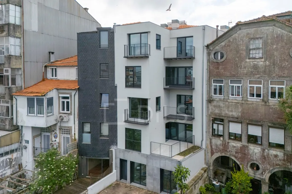 Vue aérienne - Apartment with Garden in Porto Centre