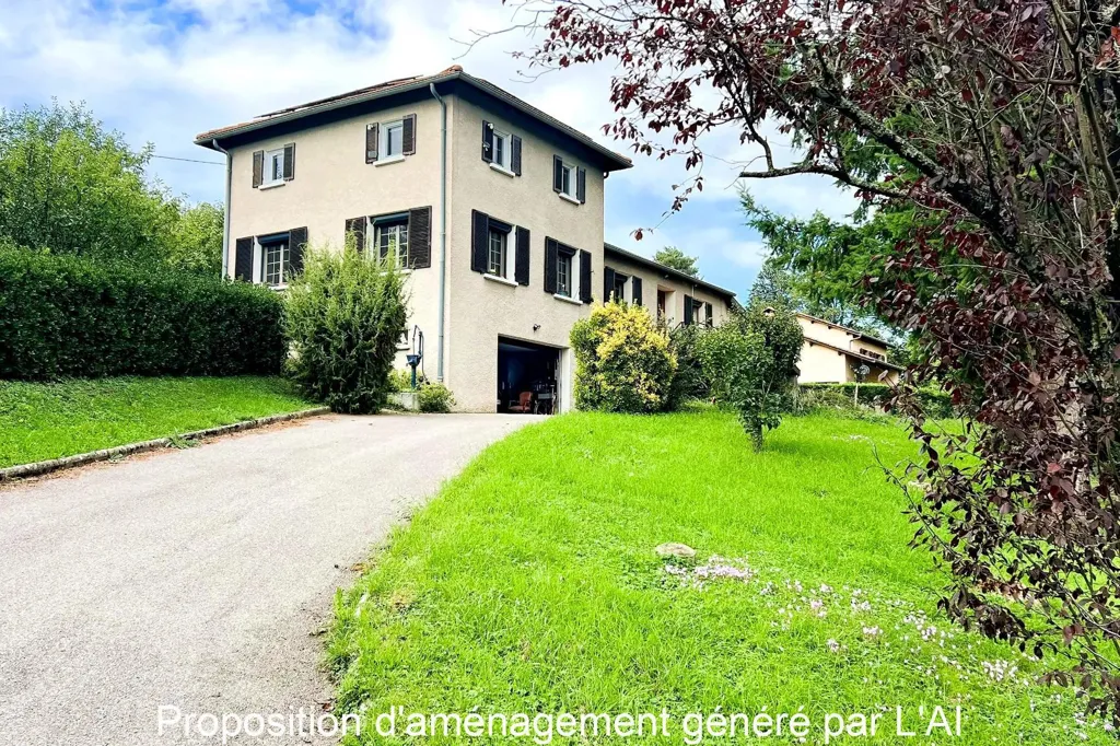 Extérieur - Villa avec Panneaux Solaires à Dardilly