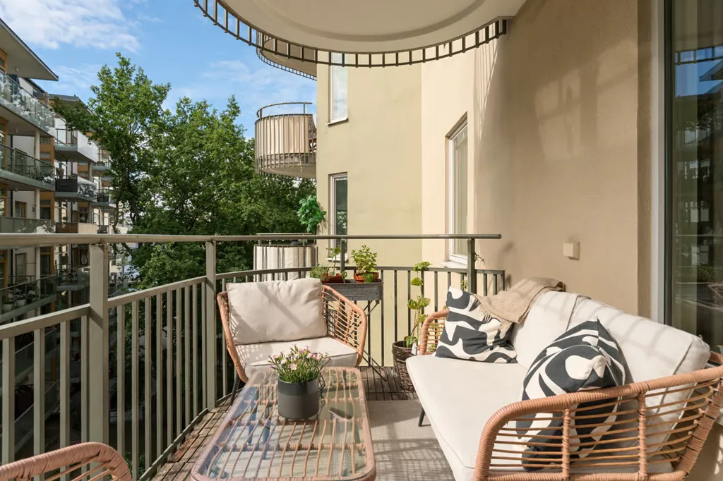 Balcone - Terraced House with Sea View in Lilla Essingen