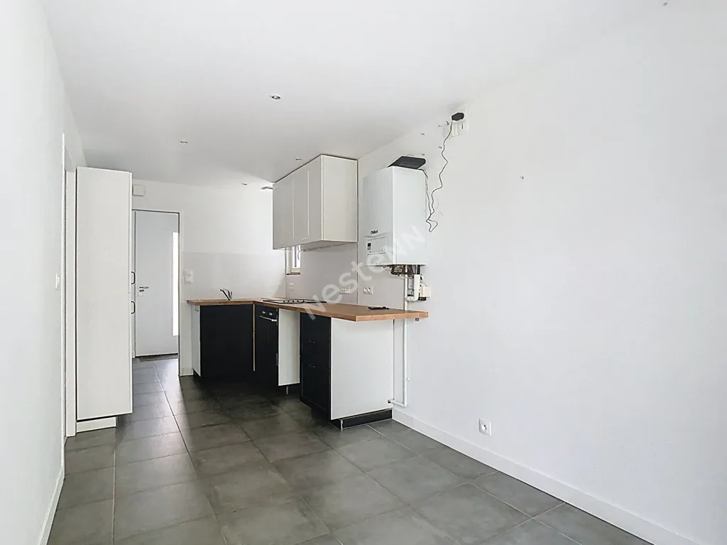 Köök - Renovated House with Garden in Saint-Herblain