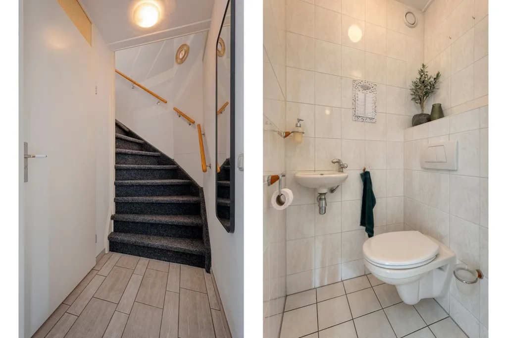 Esik - Modern Split-Level House with Cinewall in Almelo