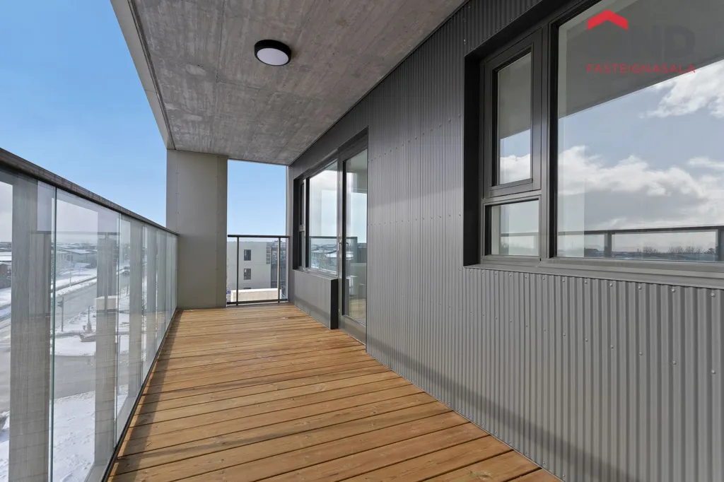 Balcon - Appartement 4 pièces à Þorlákshöfn