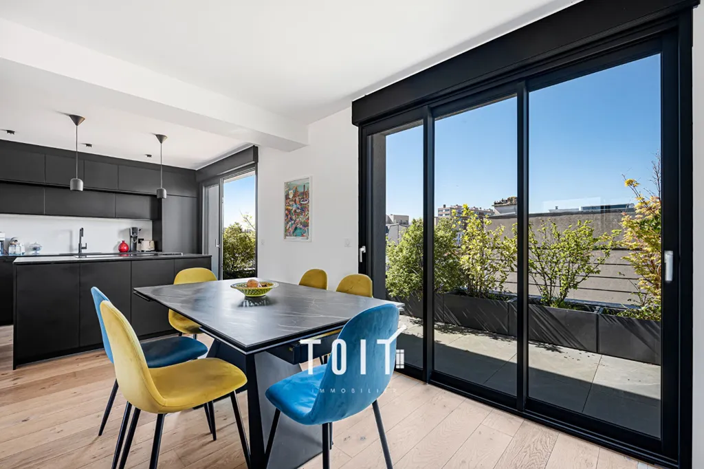 Sala da pranzo - Contemporary House with Rooftop in Malakoff
