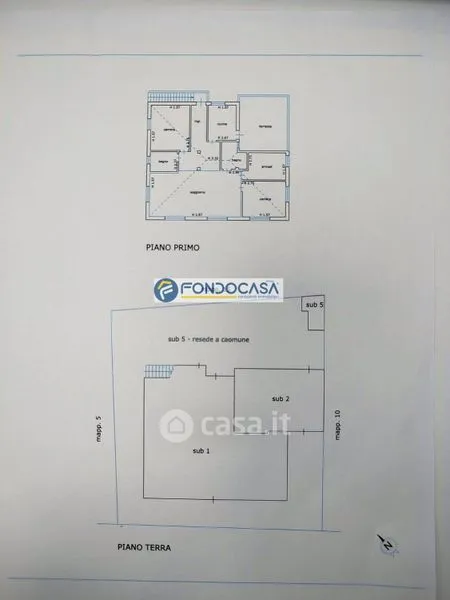 Plan - Apartment with Terrace in Forte dei Marmi