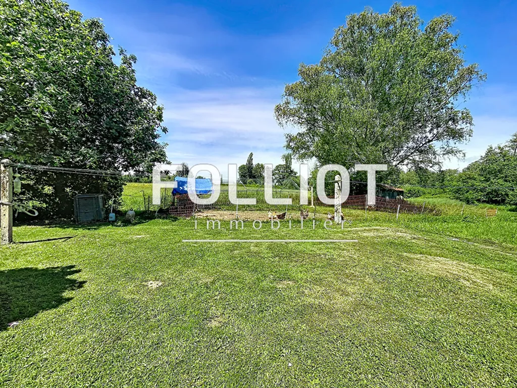 Jardin - Maison avec Terrain Constructible à Gavray