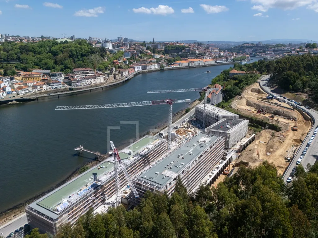 Õhuvaade - Contemporary Apartment with River View in Vila Nova de Gaia