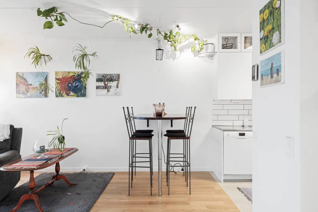 Séjour - Modern Flat with South-Facing Balcony in Uppsala