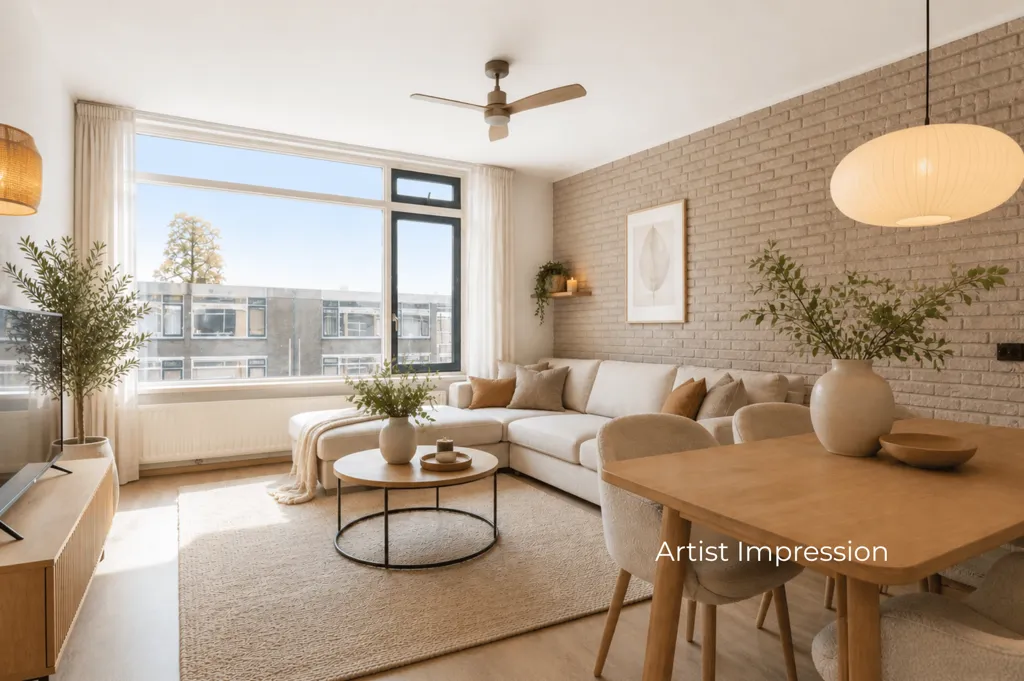 Elutuba - 4-Bedroom Apartment with Balcony near Delft