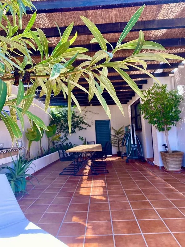 Terrass - Chalet with Pool and Terrace in Casco Antiguo