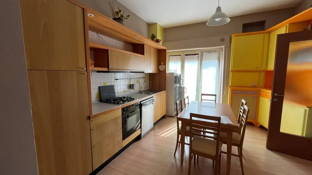 Kitchen - Bright Apartment with Balcony in Vasto